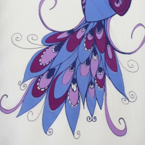 ORGANIC COTTONPEACOCK CRIB SHEET - Picture 3 of 5